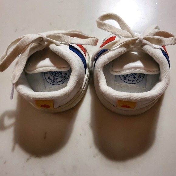 Build A Bear BABW Shoes Sneakers Red White Blue Basketball Athletic Tennis - Picture 2 of 5